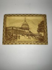 Vintage "The Capitol, Washington D.C." Souvenir Transferware Decorative Plate — listing 4