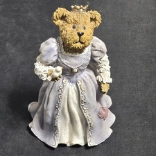 Boyds Yesterdays' Child Dollstone "Jamie with Ted... Princess of Quitealot" Figurine, Style #35010