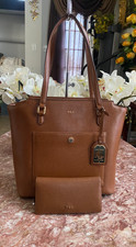 Ralph Lauren Black Saffiano Leather Tote Bag — listing 5