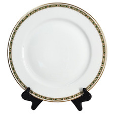 Haviland Limoges Porcelain Plate with Blue Floral Sprays and Gold Trim — listing 3