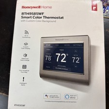 Honeywell Home RTH9585WF Smart Color Thermostat with Wi-Fi Connectivity - Silver — listing 6