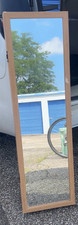 White Standing Jewelry Armoire with Flip-Top Mirror, Side Doors, and 5 Drawers — listing 4