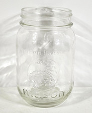 Golden Harvest Sunflower Embossed Quart Mason Jar, Clear Glass — listing 3