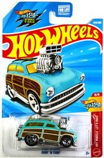 Hot Wheels Surfin' School Bus (Surf Bus) Purple Die-Cast