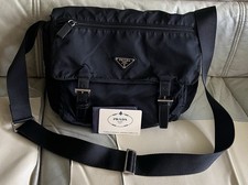 Prada Vela Nylon Cosmetic Pouch Contenitore in Brandy — listing 3