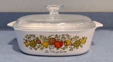 Corning Ware Spice of Life La Marjolaine A-10-B 10x10x2 Casserole Dish