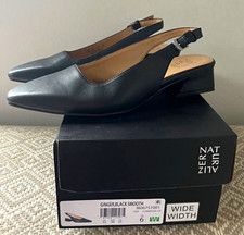 Naturalizer Women's Block-Heel Square-Toe Leather Pumps in Tan/Mauve — listing 3