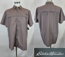 Eddie Bauer Men's Short-Sleeve UPF 30 Plaid Outdoor Shirt, Size T3XL (Tall 3XL) — listing 5