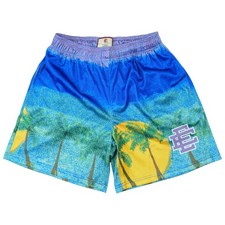 Eric Emanuel EE Basic Shorts Palm Tree Sunset Mesh — listing 2