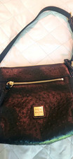 Dooney & Bourke All-Weather Leather Tan Crossbody Purse (7" x 6") — listing 4