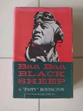 WWII VMF-214 Black Sheep Squadron Photograph Signed by Pappy Boyington, 18x24 — listing 6