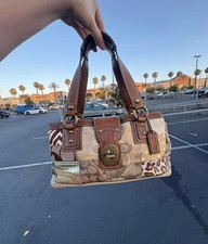Coach Signature Patchwork Satchel Handbag (Style 10816) — listing 5