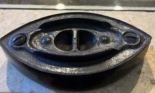 Antique Cast Iron Sad Iron with Detachable Handle — listing 6