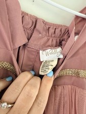 Well Dressed Wolf Girls' Pink Metallic Stripe Twirl Dress, Size 4T, NWT — listing 2