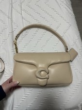 Coach Tabby 26 Quilted Shoulder Bag Black Nappa Leather — listing 4