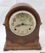 Ingraham Eight Day Automatic Alarm Clock, Nickel-Plated Case — listing 6