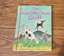 The Three Billy Goats Gruff, Illustrated by Tony Brice, Rand McNally Junior Elf Book #316, 1943 Edition — listing 6