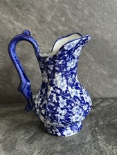 Victoria Ware Ironstone flow Cobalt Blue Stag Pitcher — listing 6