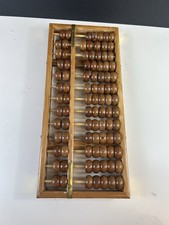 Set of Three Vintage Chinese Suanpan Abacus (Lotus Flower Brand), listing 5