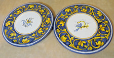 Vintage Iridescent White Ceramic Wall Plate, Retailed by Almacenes Cecilio del Pueyo, Sevilla — listing 4