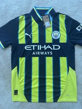 Manchester City 2022-23 Away Jersey (Black/Gold) - Suspected Replica