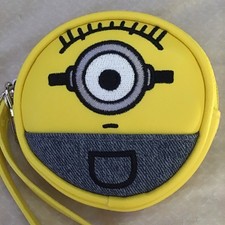 Minions Print Zippered Pouch / Cosmetic Bag (Yellow One-Eyed Minion Pattern) — listing 6