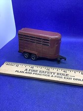 Handcrafted Wooden Semi Truck with Livestock/Cattle Trailer Model — listing 3