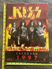 Vintage KISS Calendars (1997 & 2000) and Fleetwood Mac 1990 World Tour Program Lot