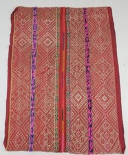 Andean Handwoven Wool Textile Panel with Pallay Diamond Motifs — listing 2