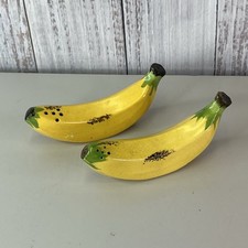 Vintage Japanese Ceramic Banana Bunch Salt and Pepper Shakers — listing 5