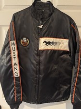 Vintage 1979 Ford Mustang Indy 500 Pace Car Nylon Racing Jacket, listing 3