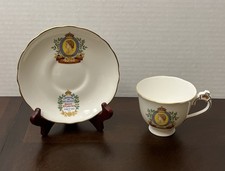 Queen Elizabeth II 1953 Coronation Commemorative Bone China Teacup & Saucer — listing 3
