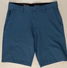 Hurley Hybrid Walkshort Men's Size 36 Teal Blue Quick Dry 4-Way Stretch Shorts — listing 6