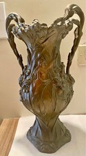 Art Nouveau "Nymph and Poppies" Figural Footed Dish, Marked 5588T — listing 4