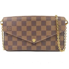 Louis Vuitton Damier Geant Messenger Shoulder Bag, Black Canvas, listing 6