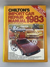 Chilton's Import Car Repair Manual 1983 (Import Cars 1976-1983), Hardcover — listing 6