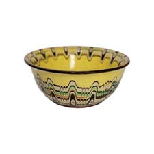 Bulgarian Troyan Redware Pottery Vase with Peacock Eye Drip Glaze — listing 4