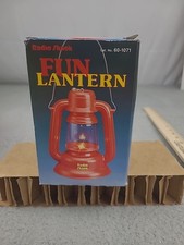 Vintage Radio Shack Red Plastic Toy Lantern Night Light — listing 3