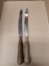 Modern Danish Stainless Wooden Handle Flatware Set, Service for Six Plus Extras (35 pieces) — listing 4