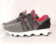 Sorel Kinetic Impact Y-Strap Platform Sandals - Black/White/Red — listing 4