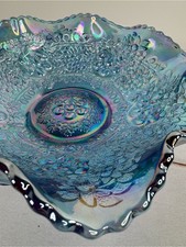 Fenton Amethyst Carnival Glass Crouching/Playful Cat Figurine — listing 3