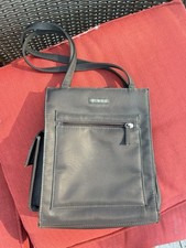 Guess Nylon Logo Crossbody Camera Bag with Adjustable Logo Strap, Black