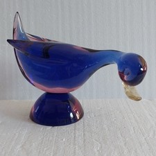 Grouping of Italian Murano Art Glass Vessels - Cased Vases, Bowl & Conical Compote (5 pieces) — listing 5