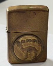 Zippo Camel Brass Medallion Lighter 1932-1992 60th Anniversary — listing 6