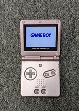 Nintendo Game Boy Advance SP AGS-101 Pearl Blue Handheld Console — listing 3