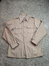 Vintage 1970s Levi's Panatela Tops Navy Western Snap Shirt with Contrast Stitching — listing 3