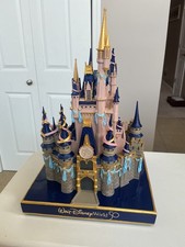 Walt Disney World 50th Anniversary Clear Plastic Water Bottle with Mickey Mouse & Cinderella Castle — listing 6