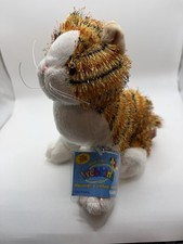 Webkinz Alley Cat Plush HM042 with Sealed Tag, Orange Multi Calico, 6 inch