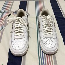 Women's Leopard Print Calf-Hair Low-Top Fashion Sneakers with Distressed Detailing, Size 8 — listing 6