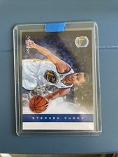 2009-10 Panini Prestige Prestigious Picks Stephen Curry Rookie Game-Worn Patch Card #6, /25 — listing 6